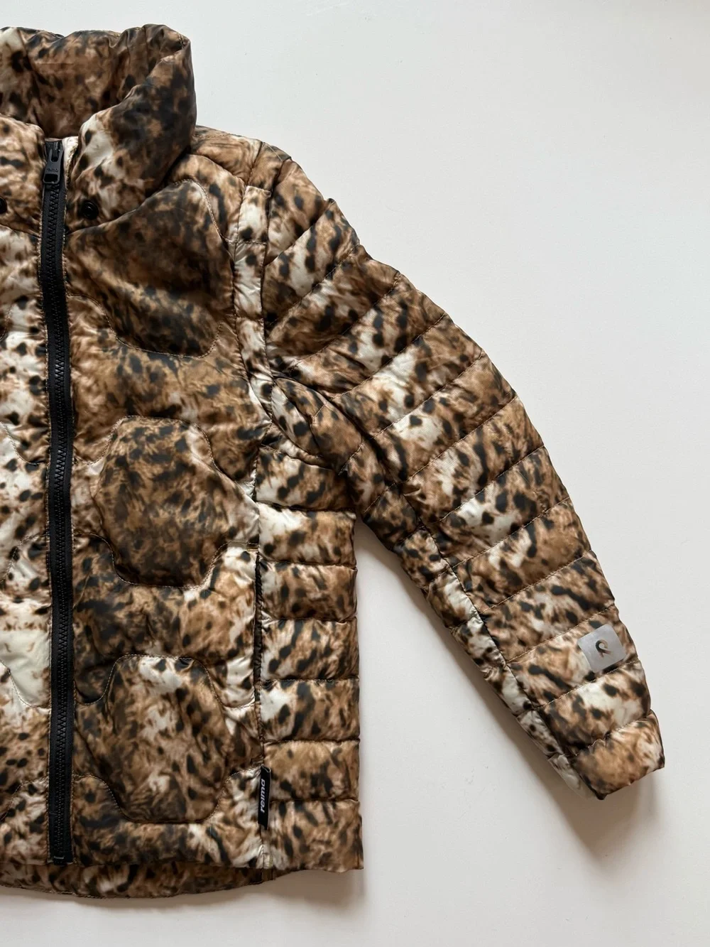 Reima x WWF Girls Veke Ilves Jacket, Lynx Print - Size 6Y